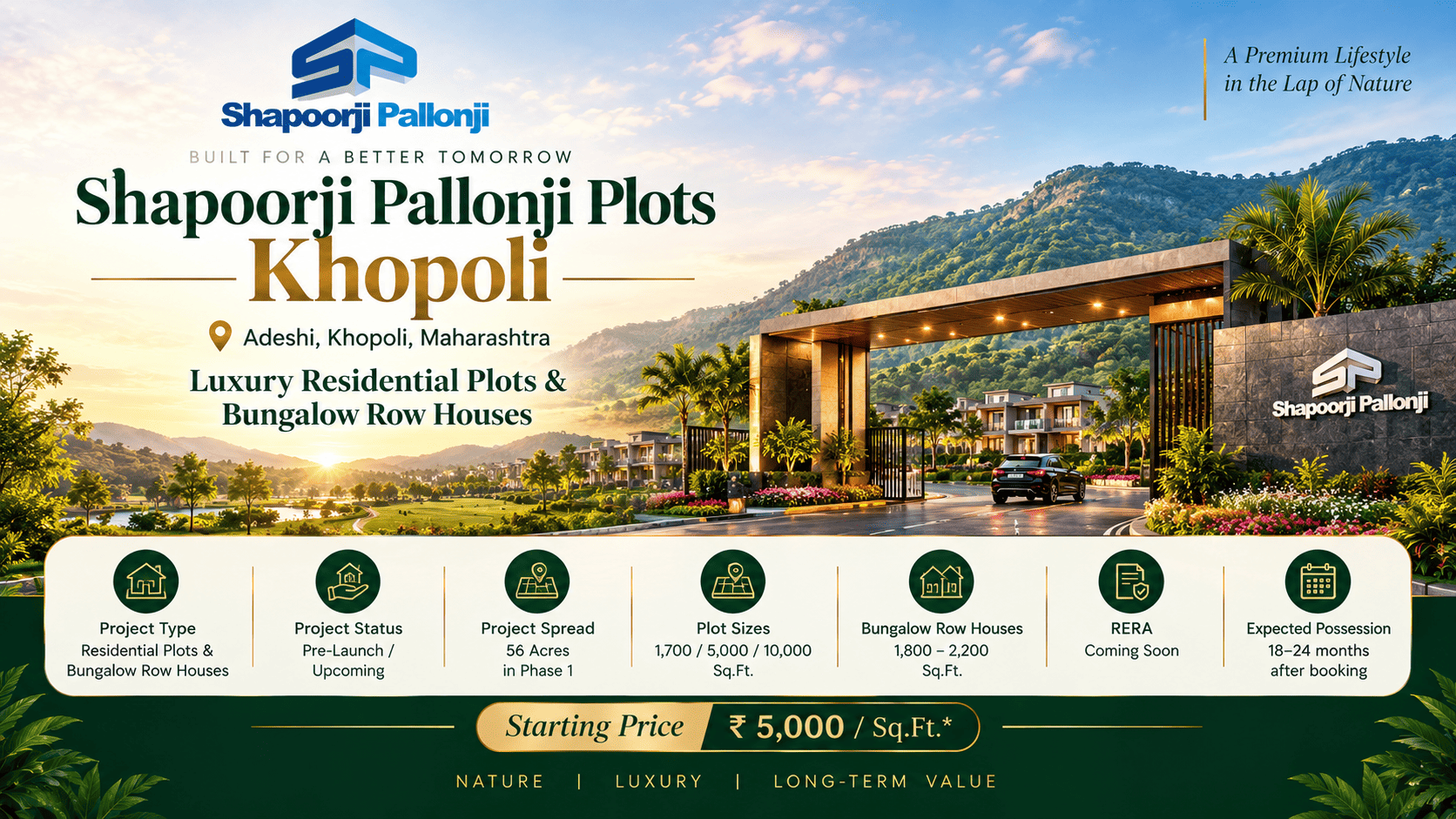 Shapoorji Pallonji Plots Khopoli